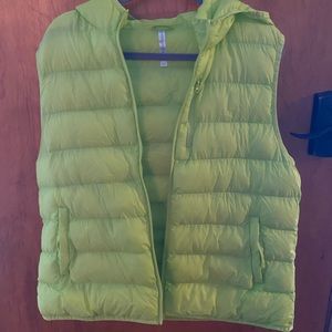 Neon yellow/green Fabletics Vest XXLarge